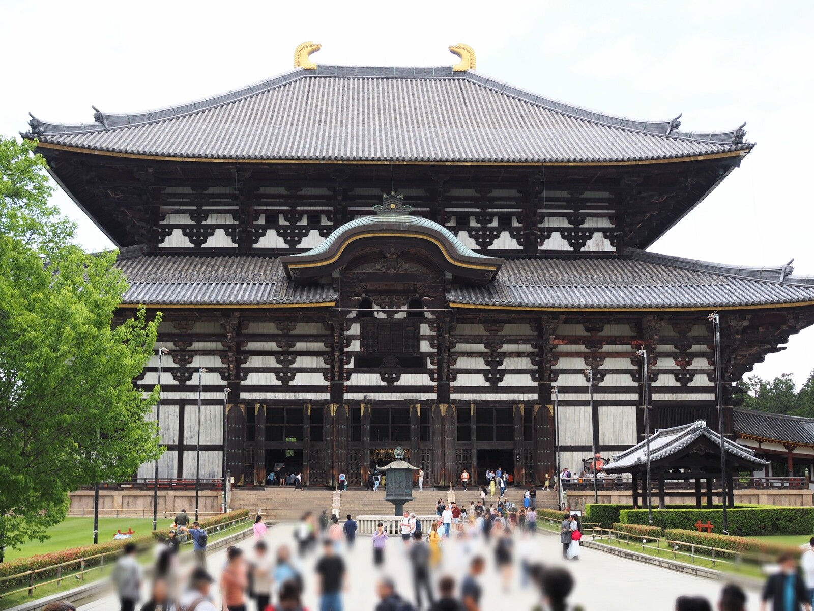 The main structure of Todaiji Temple