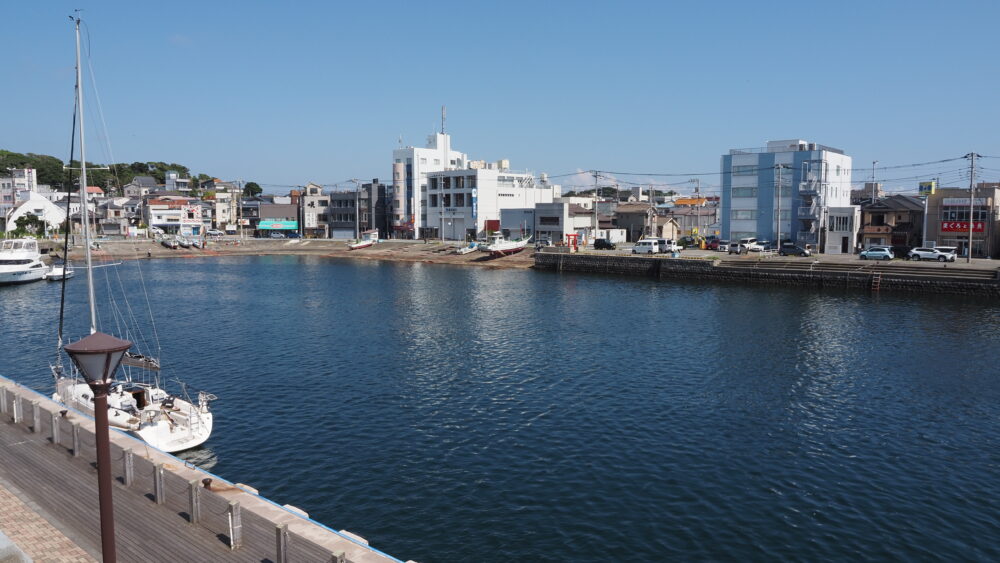 Misaki Port is the centre of commercial in Miura Peninsula