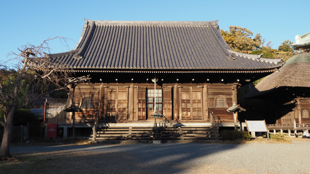 Main hall of the temple