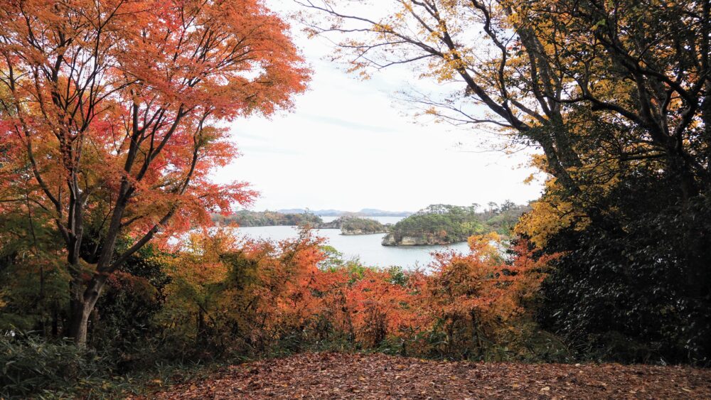 Picturesque setting of Miharashidai